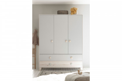 Fien von POL Power - Kombi-Kleiderschrank ash grey - Absetzung Aurum