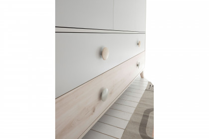 Fien von POL Power - Kombi-Kleiderschrank ash grey - Absetzung Aurum