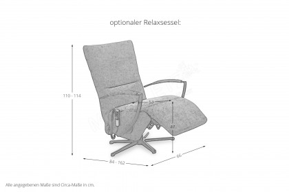 Benton von Poco - Eckcouch rechts kupfer