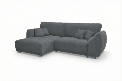 Modell 248 II von Sofa-Team - Ecksofa links anthrazit