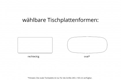 Atlas von SIT Mobilia - Esstisch in Dekton Ceppo & Stahl schwarz