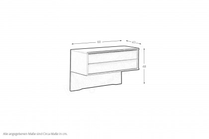 Kopenhagen von Wiemann - Schlafzimmer kieselgrau