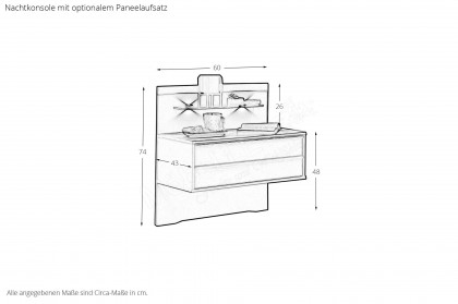 Kopenhagen von Wiemann - Schlafzimmer kieselgrau