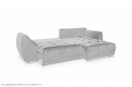 Modell 248 II von Sofa-Team - Eckcouch rechts beige