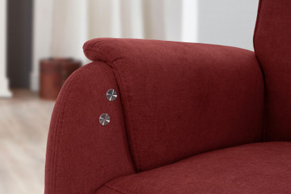 Frederik Plus Basic von Polsteria - Relaxsessel rot