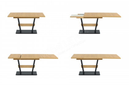 KOINOR T1803 - Esstisch in Wildeiche natur