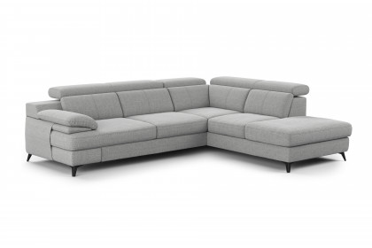 Titus-LE26 von COTTA - Polsterecke Ausführung rechts silver