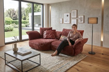 KOINOR Abby - Sofaecke Variante links rot