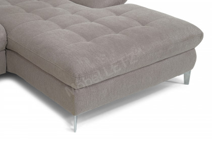Carolina C XC von Poco - XXL-Sofa links taupe