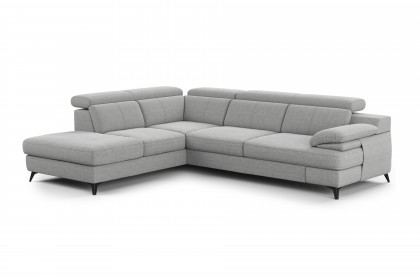 Titus-LE26 von COTTA - Polsterecke Ausführung links silver