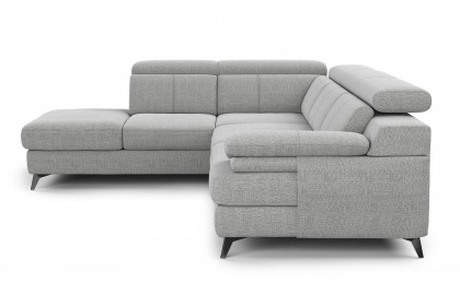 Titus-LE26 von COTTA - Polsterecke Ausführung links silver