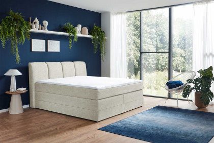Lugano-Dream von Sofa-Team - System-Boxspringbett ivory