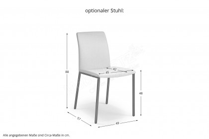 Merkur Oslo von SIT Mobilia - Esstisch mit Auszugsfunktion
