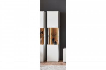 Morella von IDEAL Möbel - Vitrine in Weiß inklusive Beleuchtung