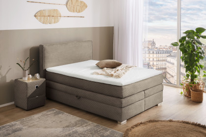 Arabella-Dream von Jockenhöfer - Boxspringbett 140 taupe