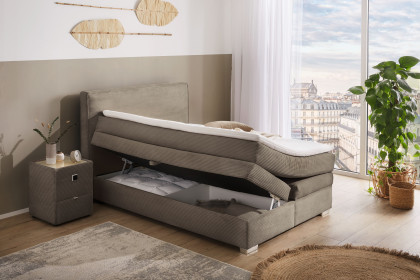 Arabella-Dream von Jockenhöfer - Boxspringbett 140 taupe