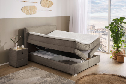 Arabella-Dream von Jockenhöfer - Boxspringbett 140 taupe