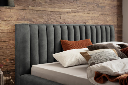 Como von DONE.® - Polsterbett anthracite