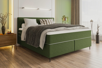 BX-LE-01 von SW KOLLEKTION - Boxspringbett grün