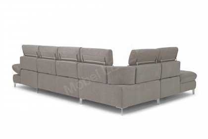 Carolina C XC von Poco - Polstergarnitur taupe 2. Wahl