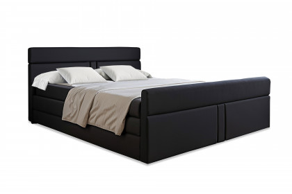 Lugano-Dream von Sofa-Team - System-Boxspringbett black