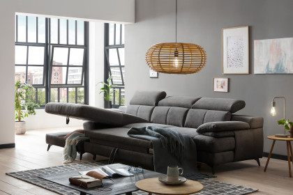 Titus-LE26 von COTTA - Polsterecke Variante links coal