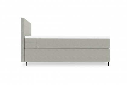 BX-LE-01 von SW KOLLEKTION - Boxspringbett hellgrau
