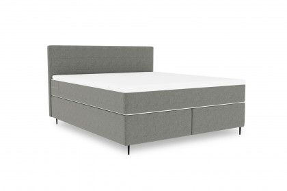 BX-LE-01 von SW KOLLEKTION - Boxspringbett grau