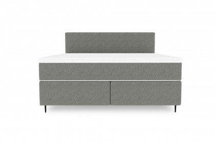 BX-LE-01 von SW KOLLEKTION - Boxspringbett grau