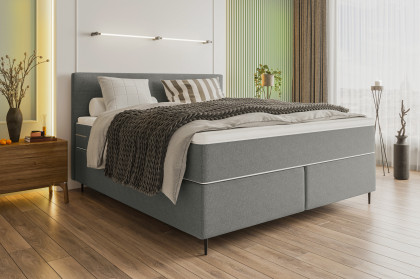 BX-LE-01 von SW KOLLEKTION - Boxspringbett stone