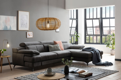 Titus-LE26 von COTTA - Polsterecke Variante rechts coal