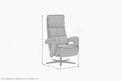 HU-ER18030 von Hukla - Ruhesessel chai