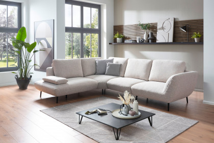 Benton von Poco - Sofaecke Variante links beige