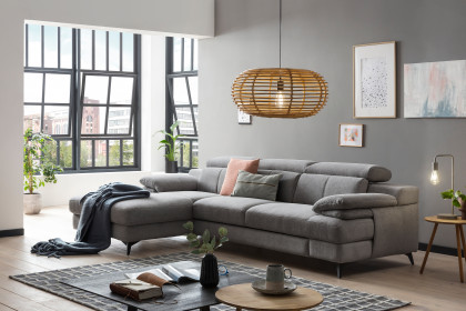 Titus-LE26 von COTTA - Polsterecke Variante links graphite