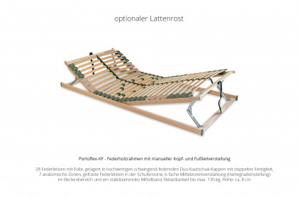 HU-PB22140 von Hukla - Polsterbett KT 23925 natur
