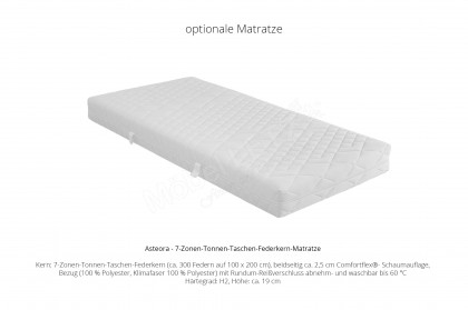 HU-PB22140 von Hukla - Polsterbett KT 23925 natur