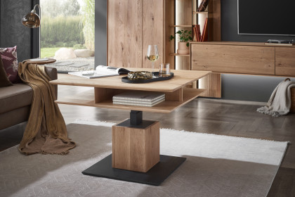 Vala von Hartmann - Couchtisch Kerneiche/ anthrazit