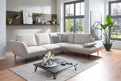 Benton von Poco - Sofaecke Variante rechts beige