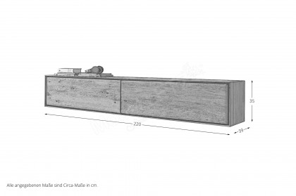 Vala von Hartmann - Hängelowboard Kerneiche