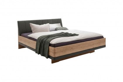 Sevilla von Wiemann - Bett 160x200 cm Bianco-Eiche - graphit