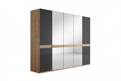 Sevilla von Wiemann - Schlafzimmer-Set Bianco-Eiche - graphit