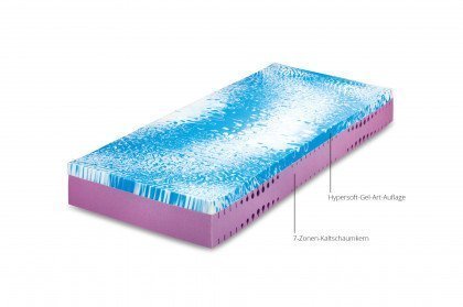 Princess 1000 von Hemafa - Kaltschaum-Matratze Gel-Art 90 x 200 cm medium