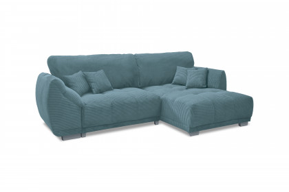 Modell 248 II von Sofa-Team - Polstergarnitur Variante rechts petrol