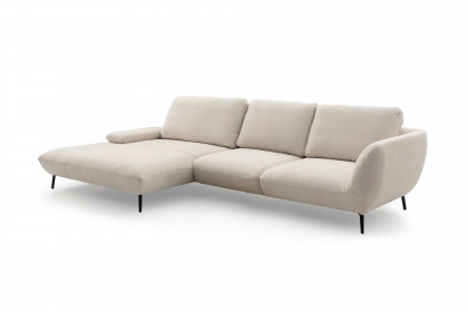 Benton von Poco - Sofaecke links creme
