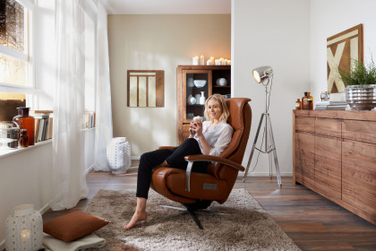 HU-CA15056 von Hukla - Funktionssessel brandy