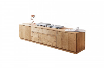 Tessaro-living von Schösswender - Lowboard TE 32U Risseiche/ Samtlack