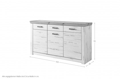 Nizza von IDEAL Möbel - Sideboard Pino Aurelio und Eiche