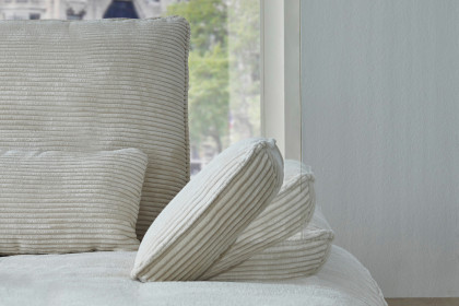 Apex Plus von Poco - Ecksofa rechts creme