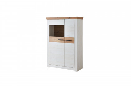 Nizza von IDEAL Möbel - Highboard Pino Aurelio/ Eiche