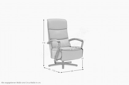 HU-ES19141 von Hukla - Drehsessel ocean